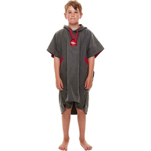 2024 Red Paddle Co Kids Quick Dry Changing Robe / Poncho 0020090060081 - Grey